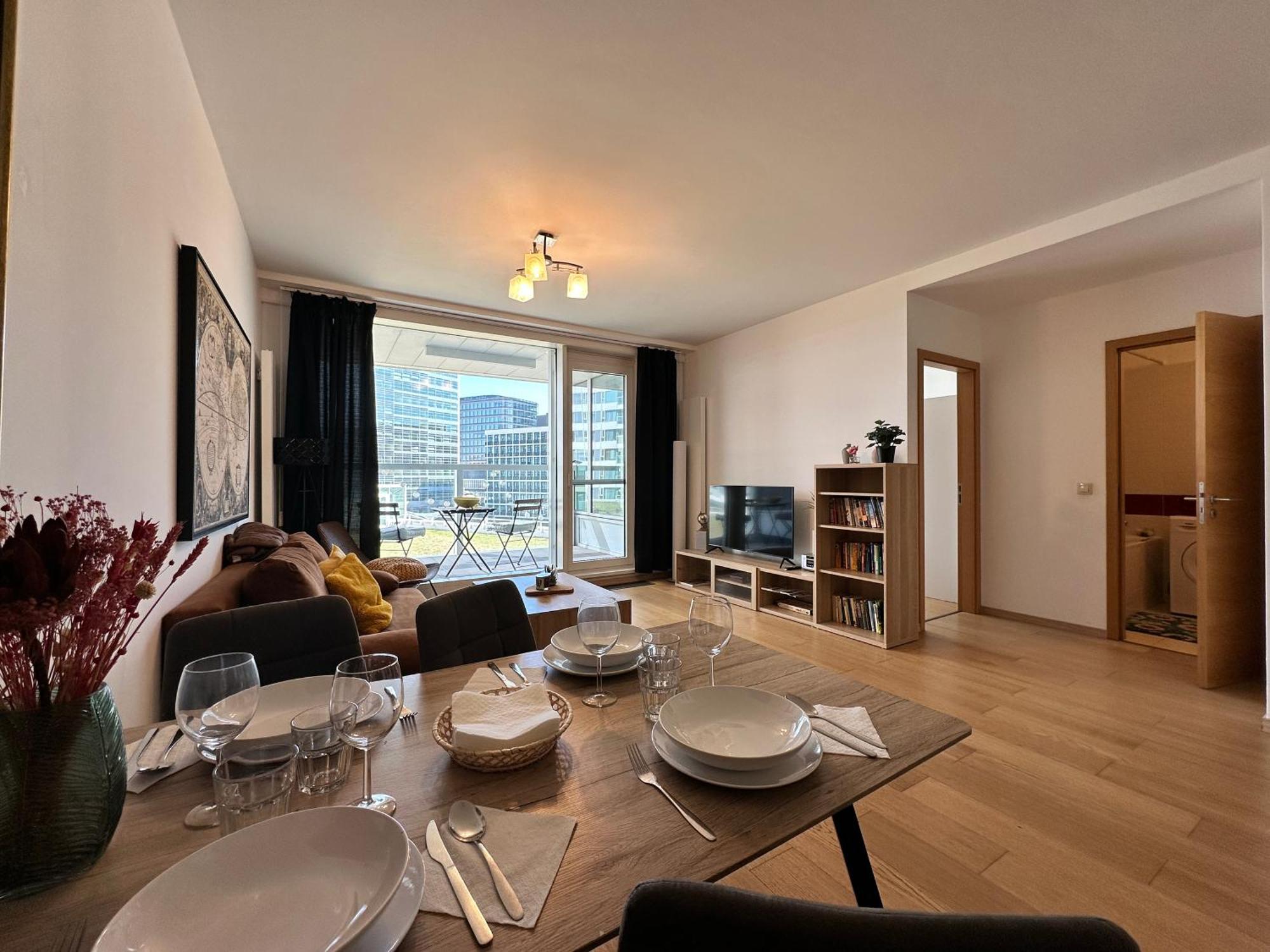 Self Check-In, Danube Bank, Free Parking Apartment Bratislava Exterior photo